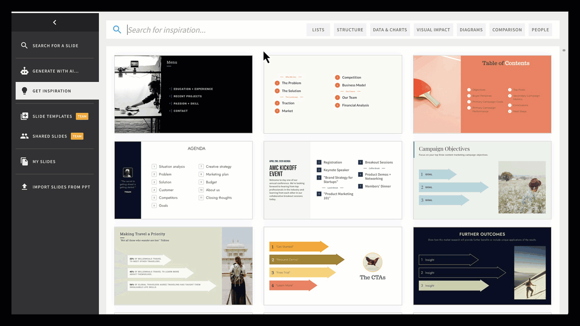Inspiration Gallery – Beautiful.ai